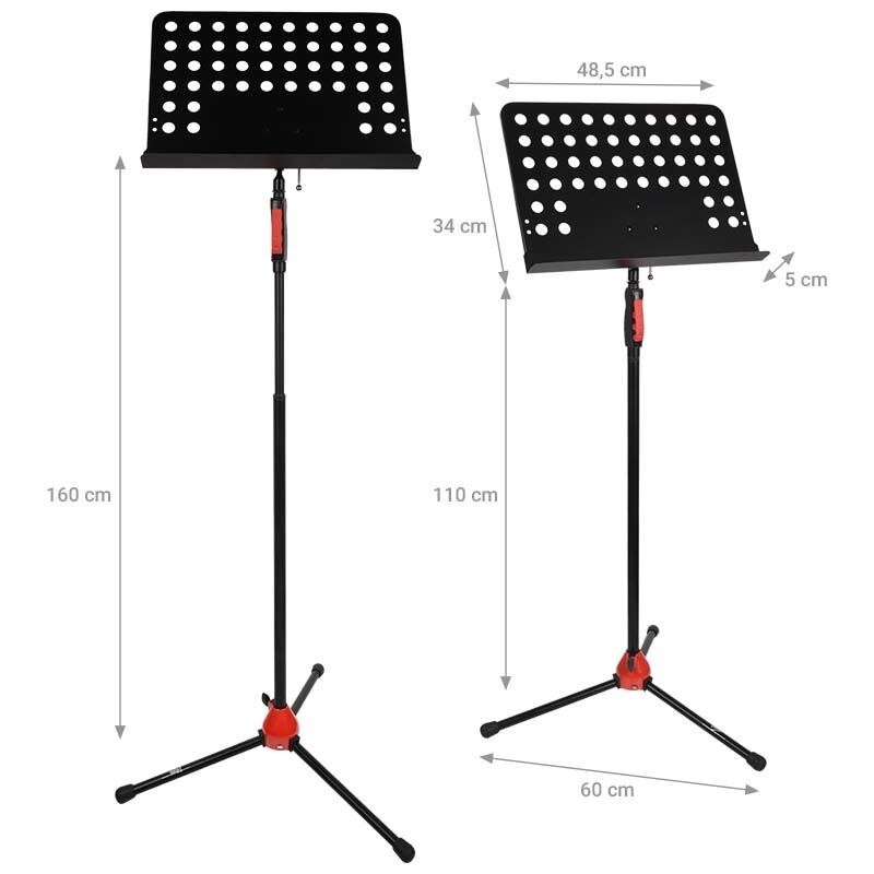 V-TONE DELUXE P1 pulpit do nut tekstów regulowany samoblokujący