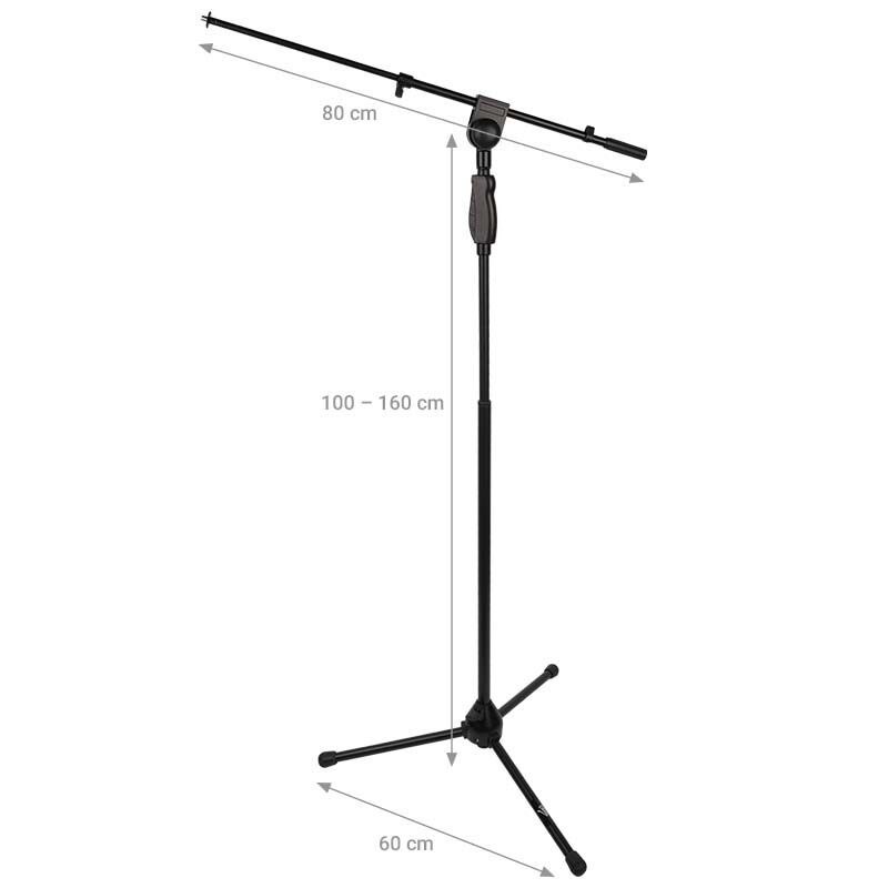 V-TONE DELUXE M1 statyw mikrofonowy łamany samoblokujący