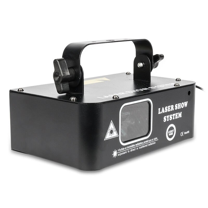 LIGHT4ME LASER RGB GEOMETRIC 500mW projektor laserowy rzutnik sceniczny skaner dyskotekowy