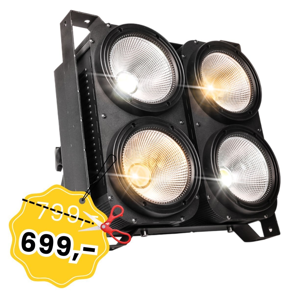 LIGHT4ME 4LITE BLINDER oświetlacz sceniczny estradowy WW/CW