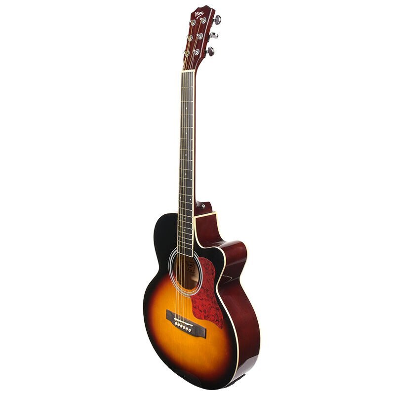 V-TONE EAG SET SB gitara elektroakustyczna + wzmacniacz gitarowy zestaw SUNBURST