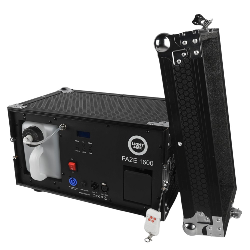 LIGHT4ME FAZE 1600 wytwornica dymu mgły fazer pilot timer