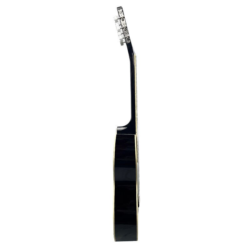 V-TONE CG TWO YL gitara klasyczna 4/4 naturalne drewno do nauki dla początkujących kostki pasek zapasowe struny pokrowiec akordy klucz regulacyjny zestaw