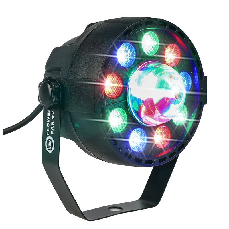 LIGHT4ME FLOWER PAR V2 reflektor dyskotekowy oświetlenie DJ efekt świetlny LED RGB