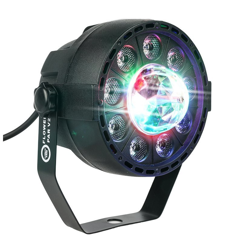 LIGHT4ME FLOWER PAR V2 reflektor dyskotekowy oświetlenie DJ efekt świetlny LED RGB