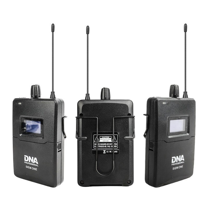 DNA SIEM ONE profesjonalny douszny odsłuch bezprzewodowy stereo system monitorowania dźwięku
