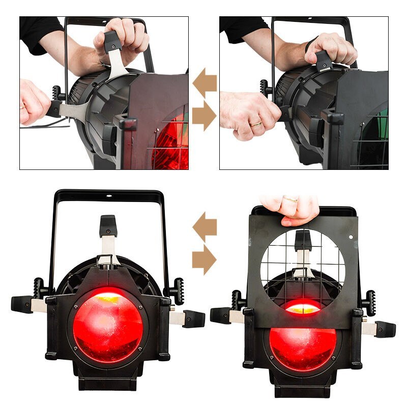 EVOLIGHTS PROFILE PAR 250W RGBLA reflektor profilowy oświetlenie sceniczne