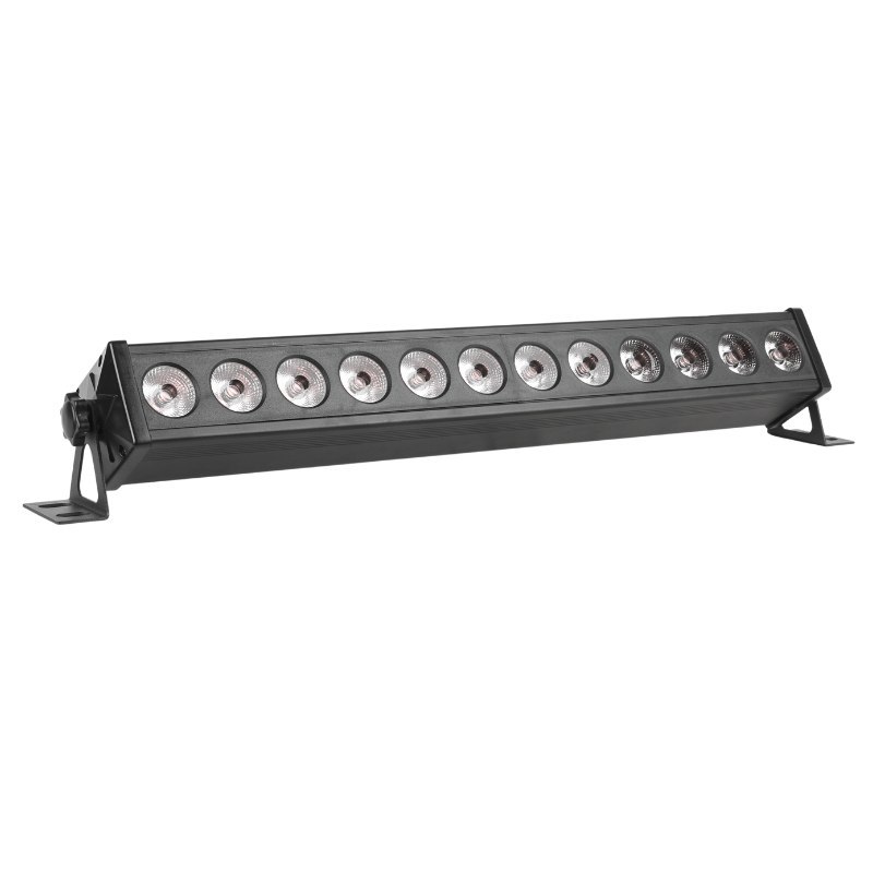 LIGHT4ME DECO BAR 12 RGB listwa oświetleniowa belka LED oświetlenie sceniczne dekoracja światłem pilot 12x3W