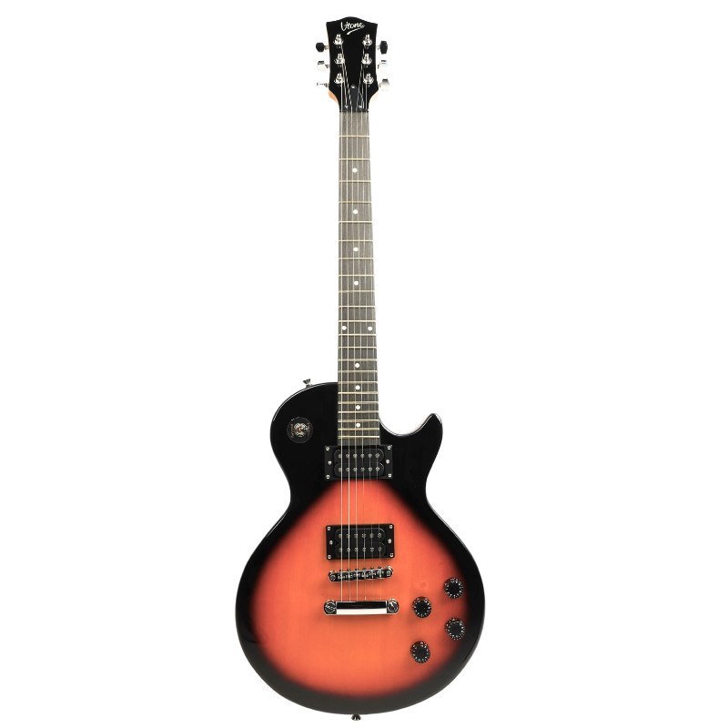 V-TONE ESLP39 SB gitara elektryczna 4/4 Les Paul 34" HH sunburst + wzmacniacz gitarowy zestaw