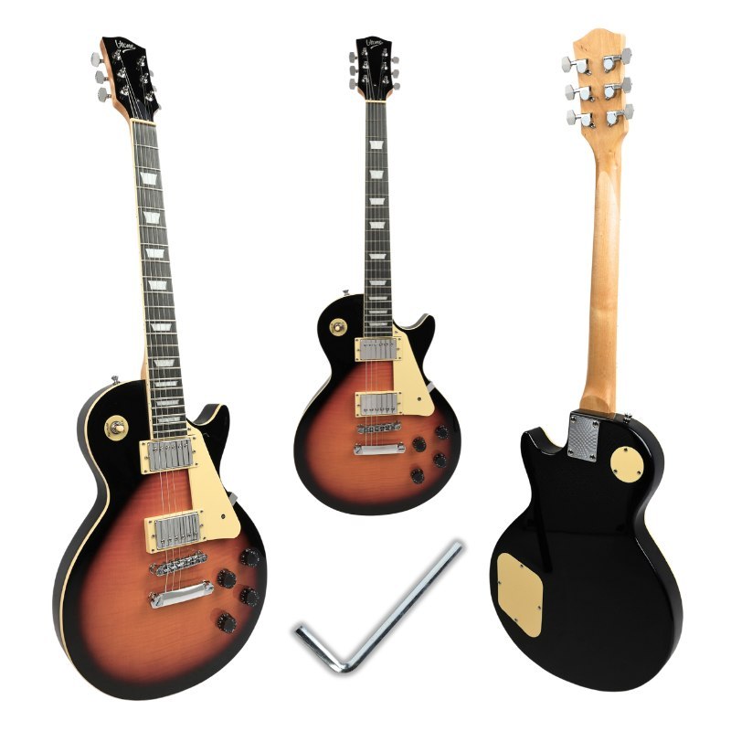 V-TONE GLP39 SBT gitara elektryczna 4/4 Les Paul 39" HH sunburst klucz imbusowy