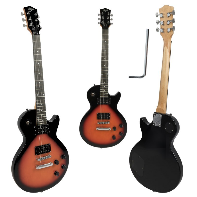 V-TONE ELP39 SB gitara elektryczna 4/4 Les Paul 39" HH sunburst klucz imbusowy