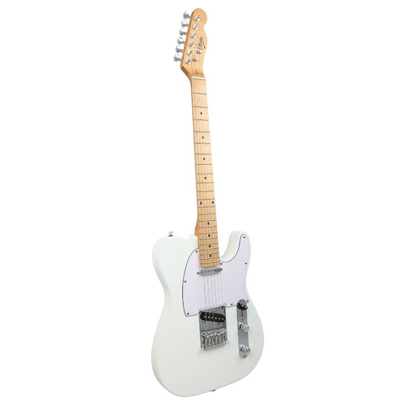 V-TONE ETL39 WH gitara elektryczna 4/4 telecaster 39" SS biała klucze imbusowe