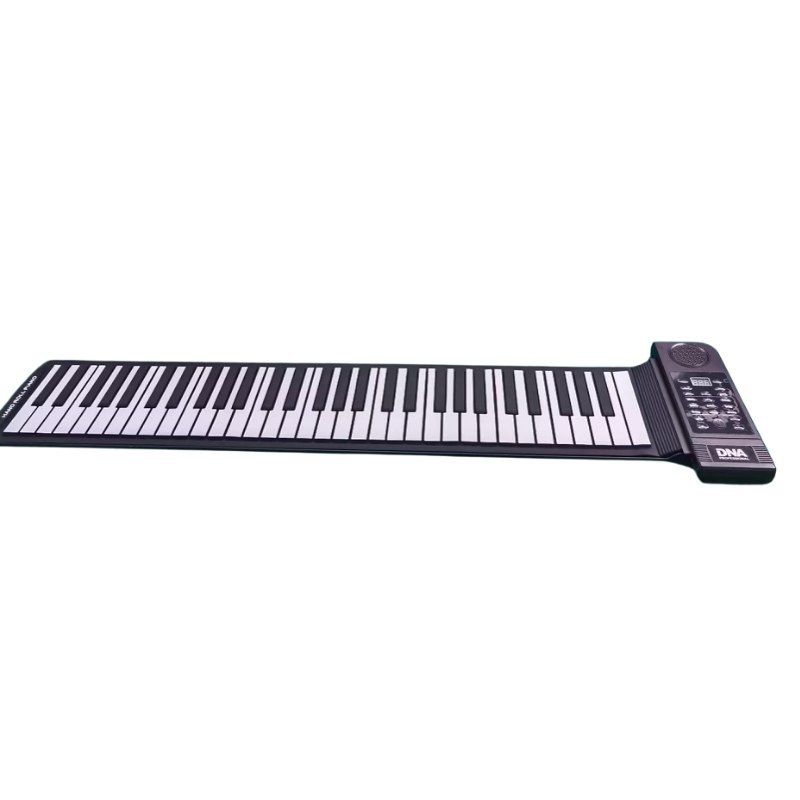 DNA ROLL 61 V2 keyboard zwijany silikonowy przenośny bateryjny klawisze organy