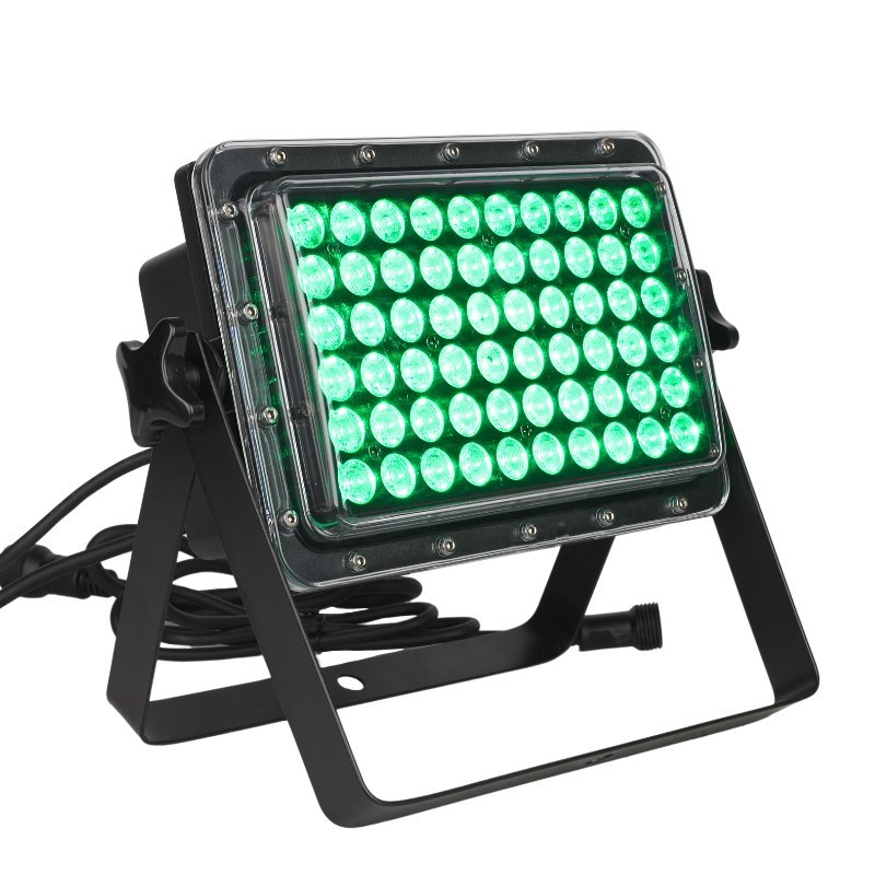 LIGHT4ME IP PAR 360 reflektor sceniczny efekt świetlny oświetlenie zewnętrzne IP65 60x1,5W LED RGB
