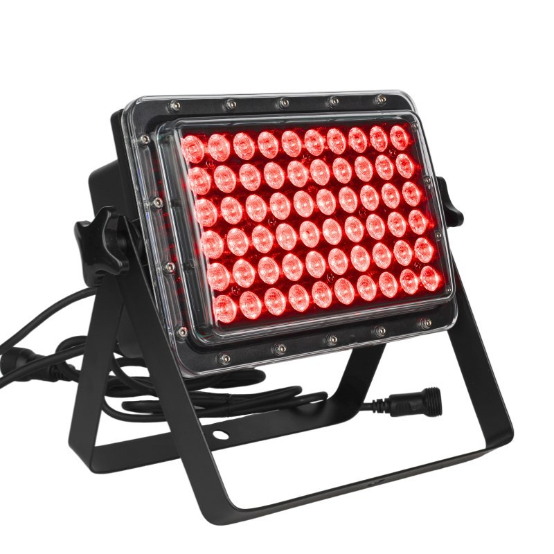 LIGHT4ME IP PAR 360 reflektor sceniczny efekt świetlny oświetlenie zewnętrzne IP65 60x1,5W LED RGB