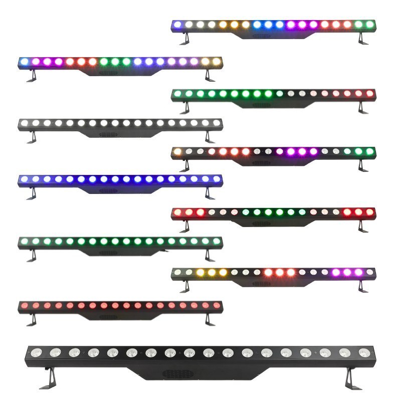 LIGHT4ME MATRIX BAR 18x8W RGBW listwa oświetleniowa oświetlenie sceniczne dekoracja światłem