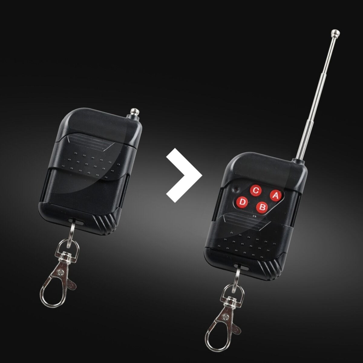LIGHT4ME FOG 1200 V2 wytwornica dymu mgły pilot bezprzewodowy kontroler przewodowy 1200W