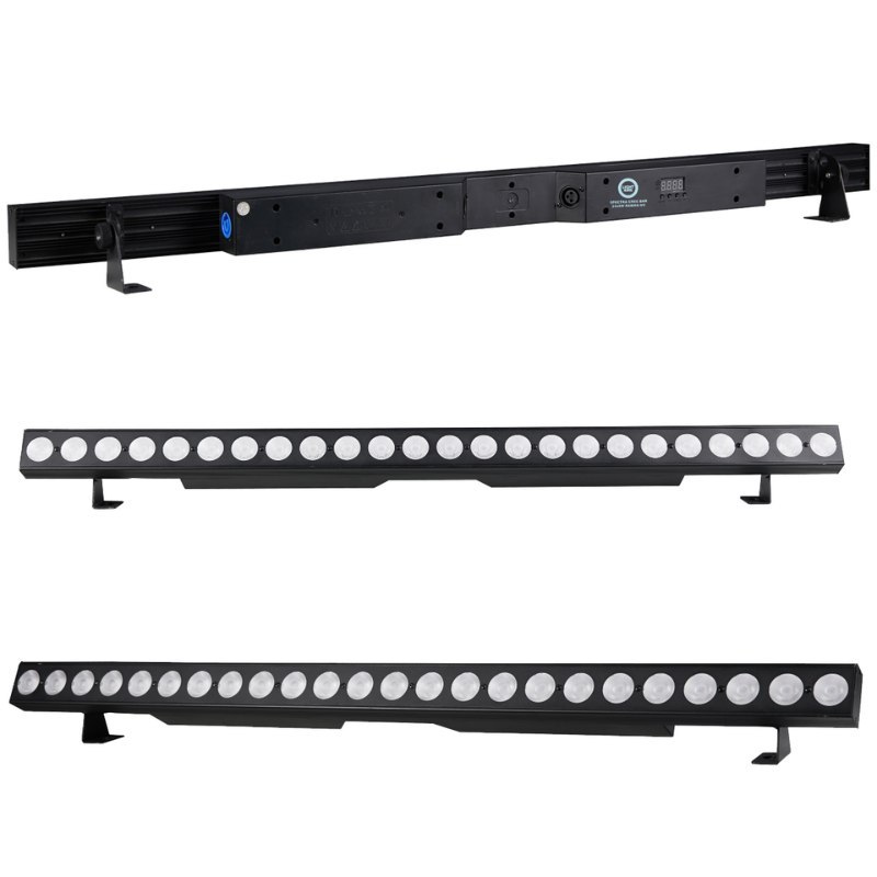 LIGHT4ME SPECTRA CREE BAR 24x6W RGBWA-UV listwa oświetleniowa oświetlenie sceniczne dekoracja światłem SMD LED 6w1