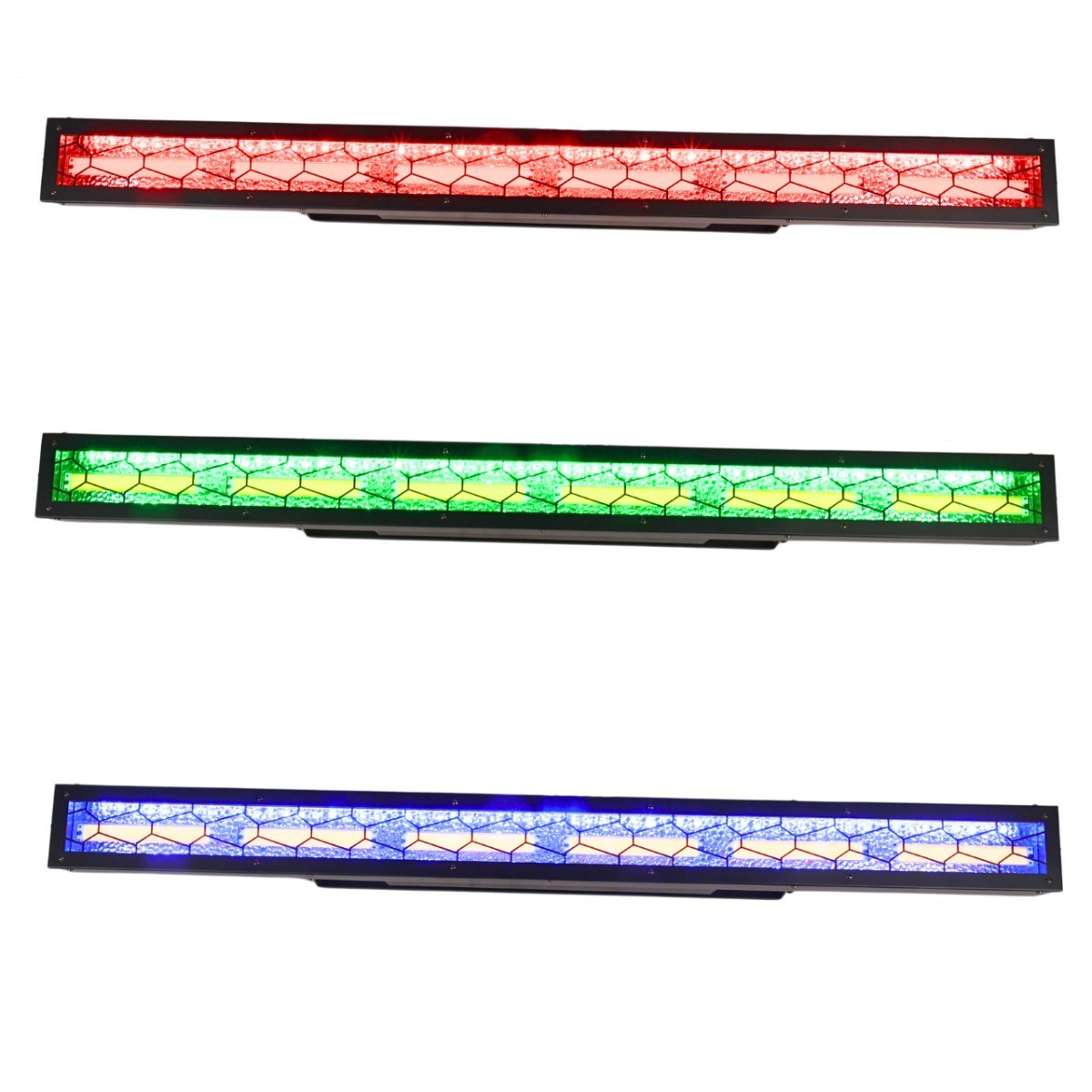 EVOLIGHTS LUMEN PIX HALO BAR listwa oświetleniowa retro LED ciepła biel efekt tła oświetlenie sceniczne vintage dekoracja światłem 6x50 WW + 440x0,2W RGB