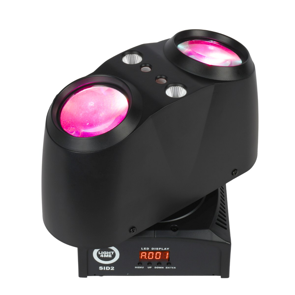 LIGHT4ME SID2 multiefekt świetlny LED 4w1 efekt beam RGBW laser R/G stroboskop COB CW oświetlenie DJ dyskotekowe klubowe
