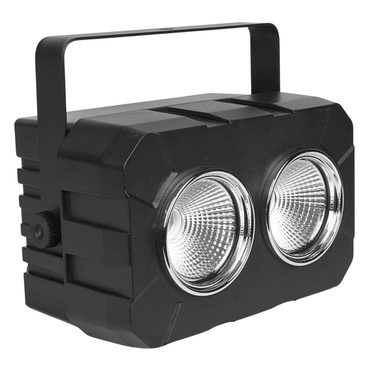 LIGHT4ME UV CANNON blinder sceniczny efekt oświetleniowy 2x50W UV COB LED uchwyt montażowy 2x odbłyśnik reflektorowy