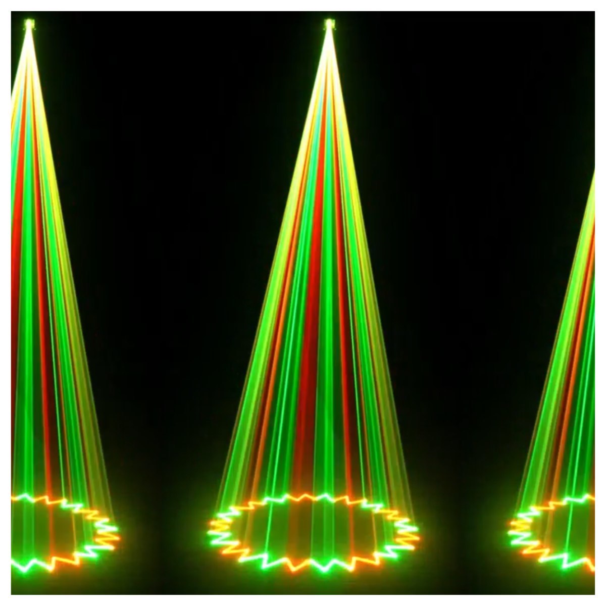 EVOLIGHTS LASER 10W RGB V2 sceniczne profesjonalne oświetlenie laserowe projektor DMX ILDA 2 kluczyki bezpieczeństwa uchwyt montażowy