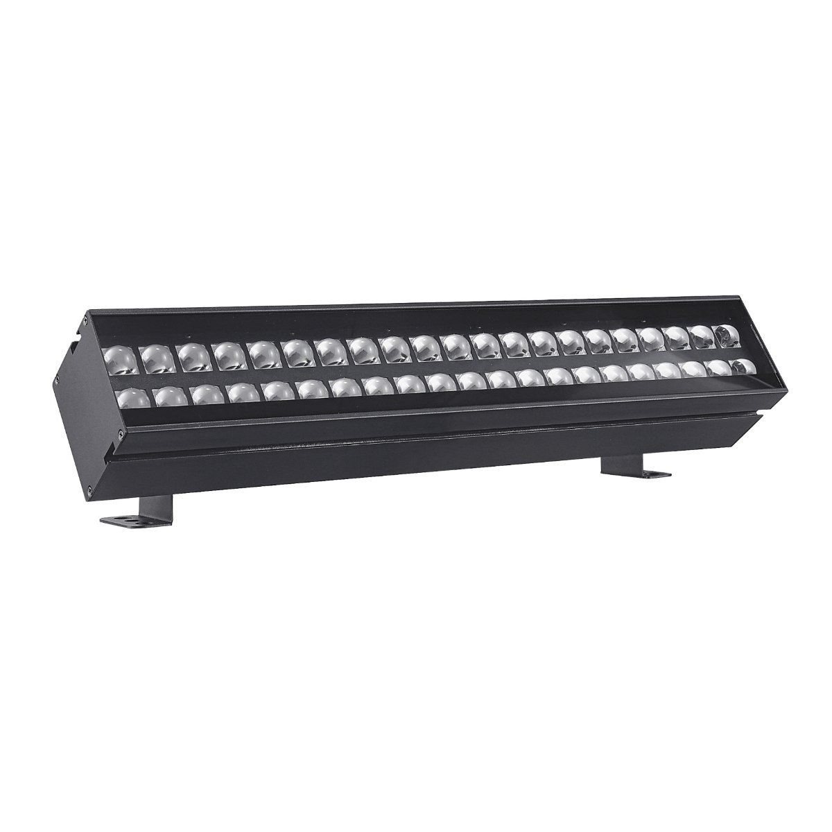 LIGHT4ME BEAM WASH BAR listwa oświetleniowa wall washer dekoracja świetlna 42x8W RGB SMD3535 LED DMX efekt tła 2x uchwyt montażowy