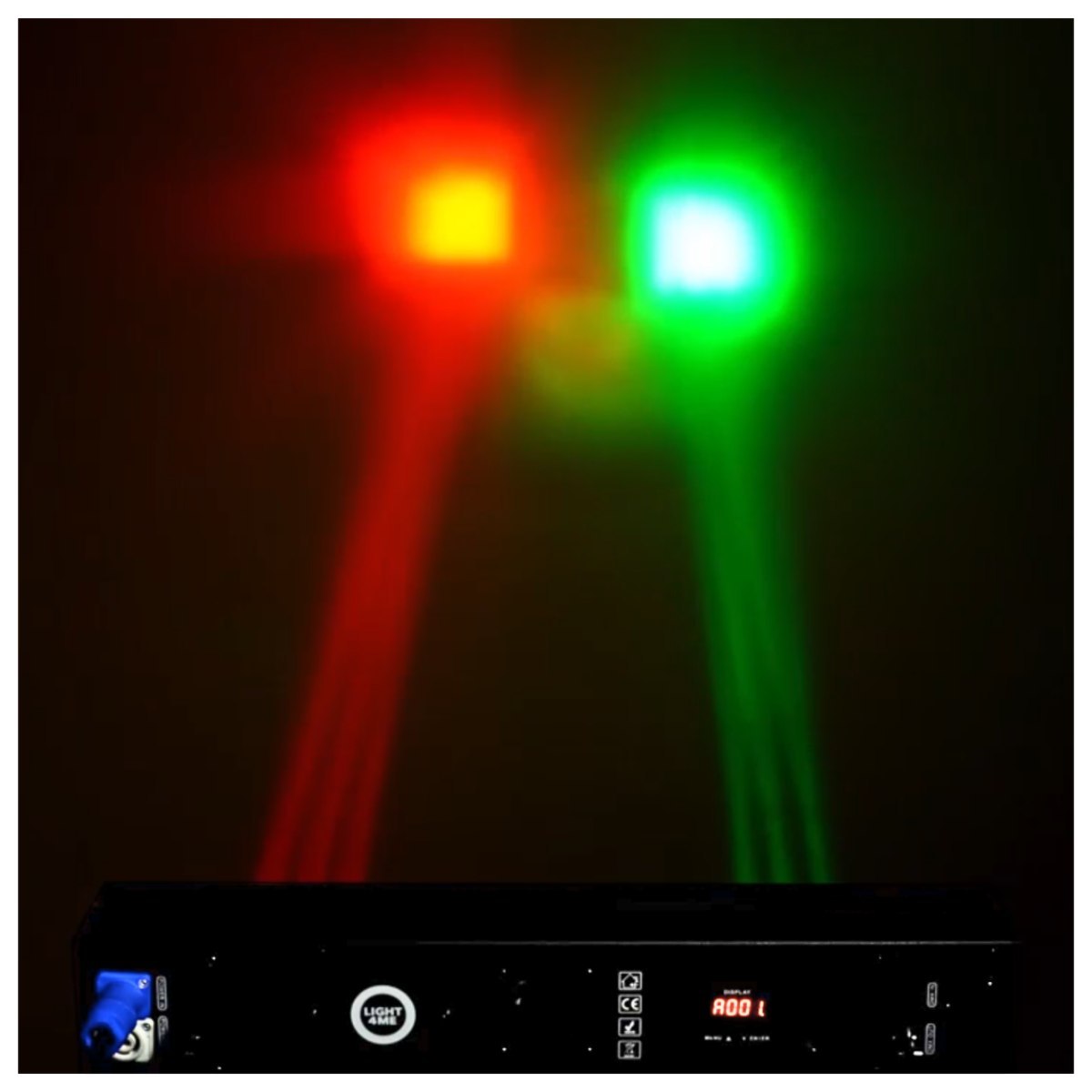 LIGHT4ME BEAM WASH BAR listwa oświetleniowa wall washer dekoracja świetlna 42x8W RGB SMD3535 LED DMX efekt tła 2x uchwyt montażowy