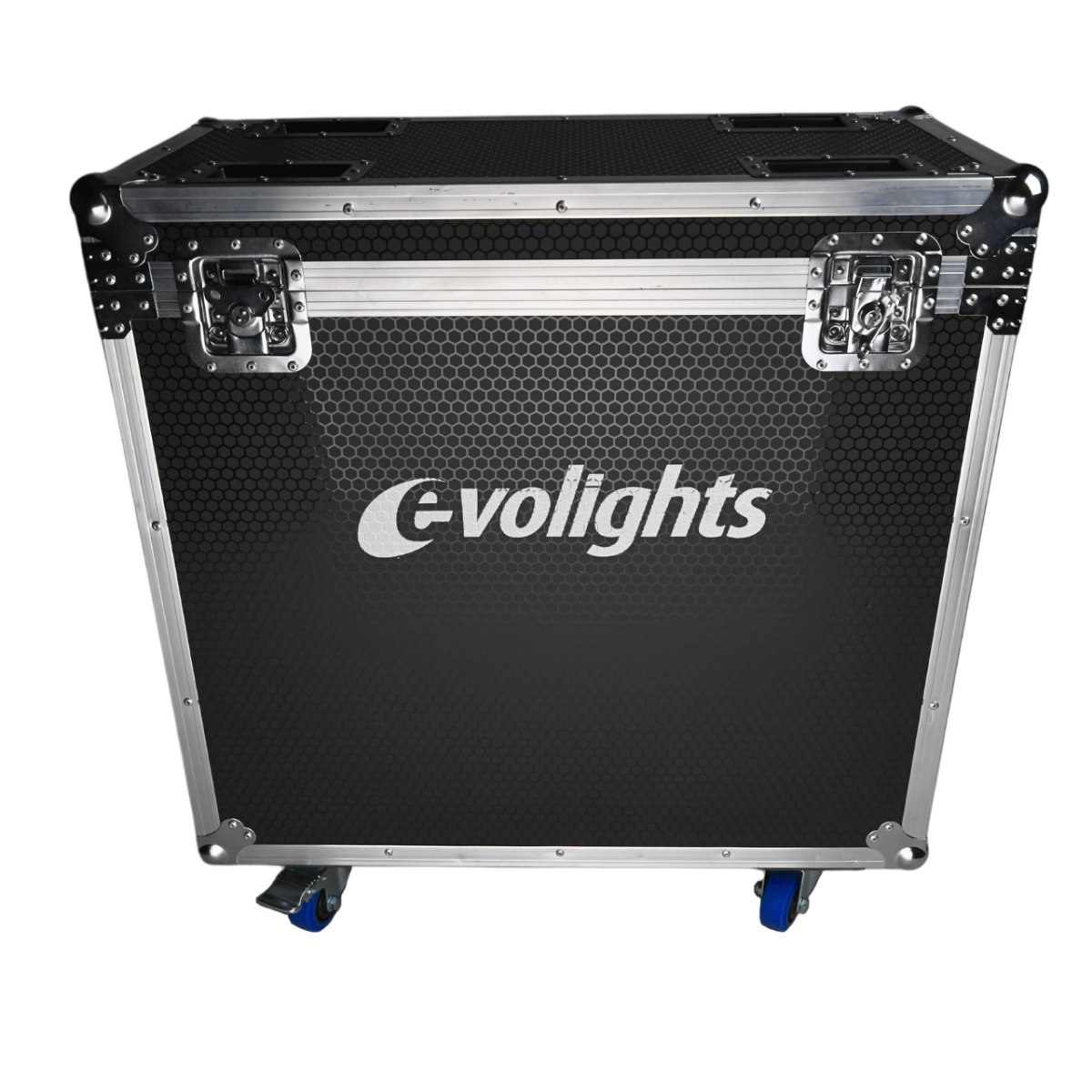 EVOLIGHTS LUMEN 7 RING CASE 2IN1 solidna skrzynia transportowa na 2 reflektory sceniczne retro