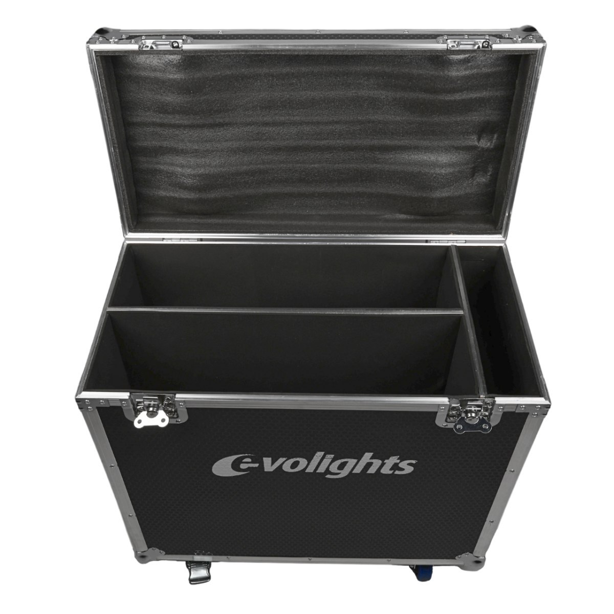 EVOLIGHTS LUMEN 7 RING CASE 2IN1 solidna skrzynia transportowa na 2 reflektory sceniczne retro