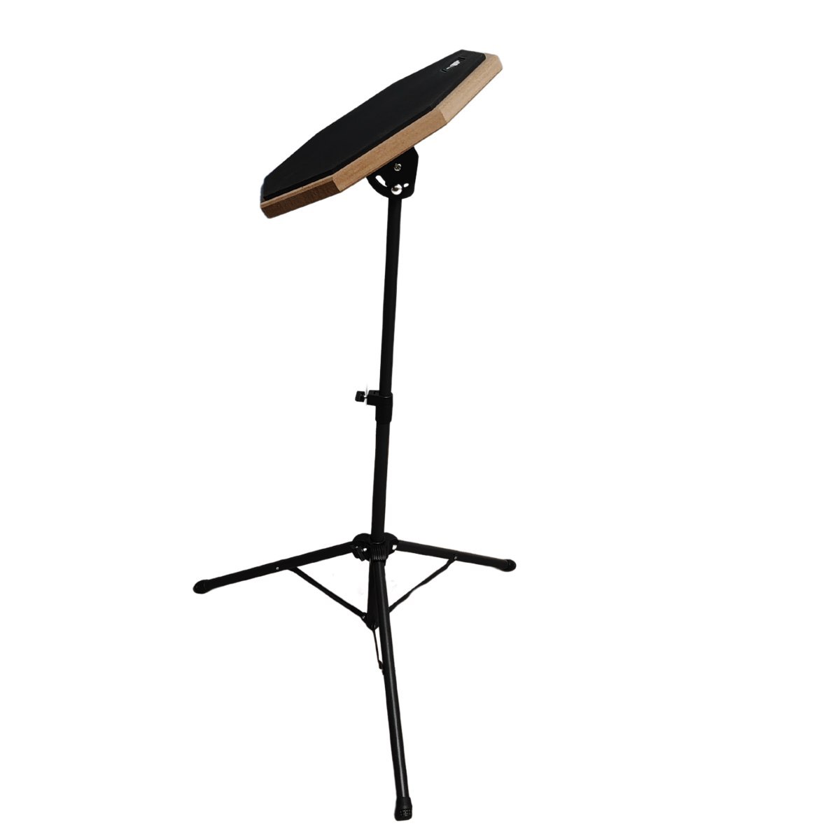 V-TONE PDS1 BK czarny pad perkusyjny do ćwiczeń statyw pałeczki pokrowiec zestaw 12"