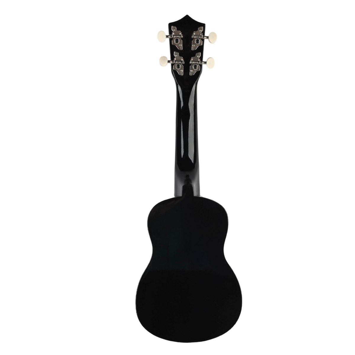 SUPRIMO UK21 SET BK ukulele sopranowe 21" czarne drewniane pokrowiec 3 kostki do gry zapasowe struny tuner zestaw dla dzieci do nauki gry
