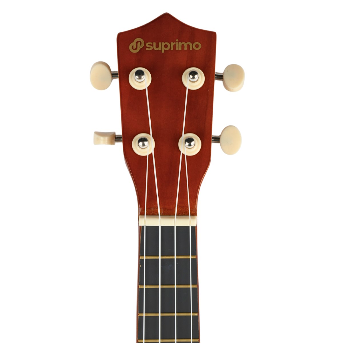 SUPRIMO UK21 SET DW ukulele sopranowe 21" ciemne drewno pokrowiec 3 kostki do gry zapasowe struny tuner zestaw dla dzieci do nauki gry