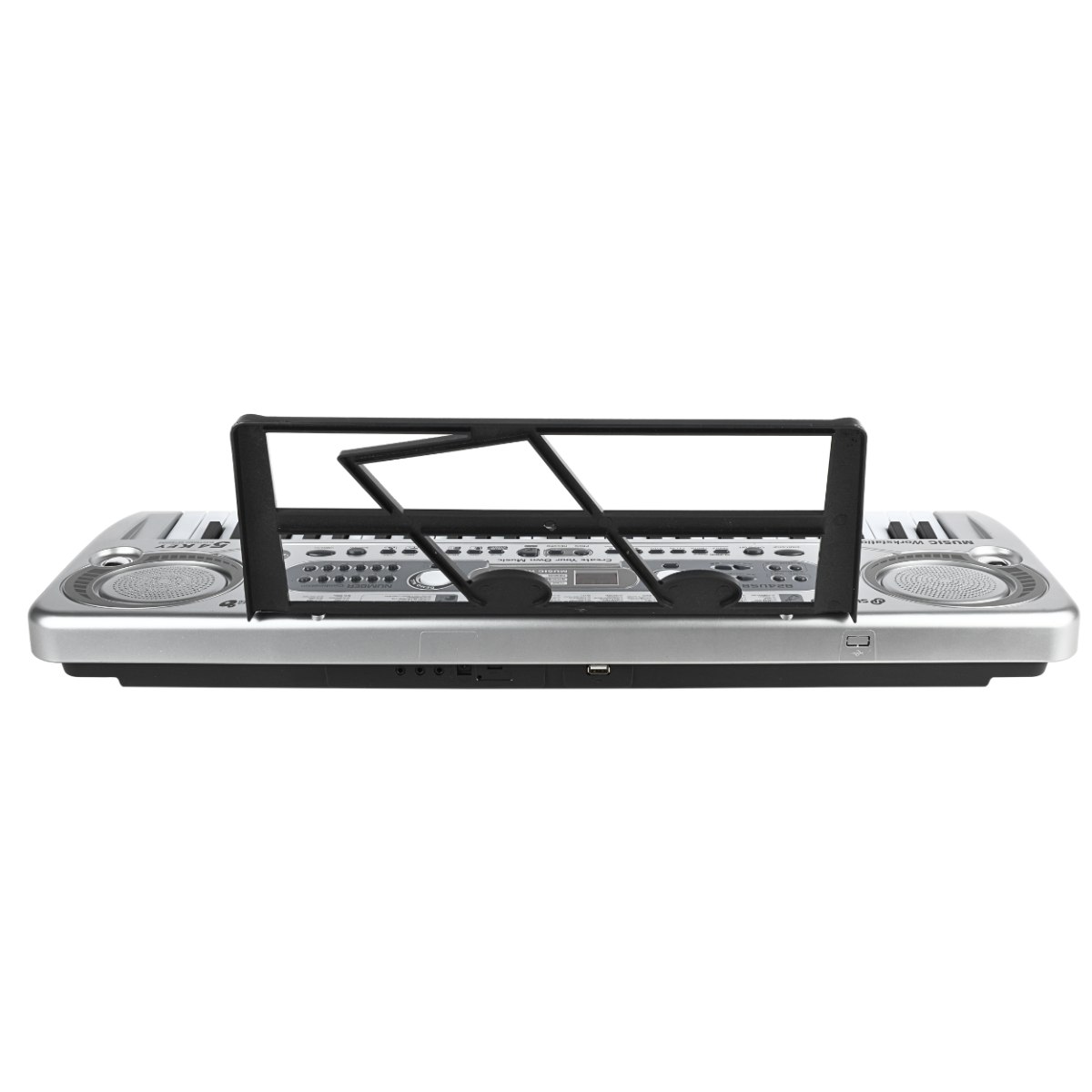 SUPRIMO 824 USB keyboard edukacyjny klawisze organy dla dzieci do nauki gry pulpit do nut mikrofon odtwarzacz MP3 AUX wyjście słuchawkowe