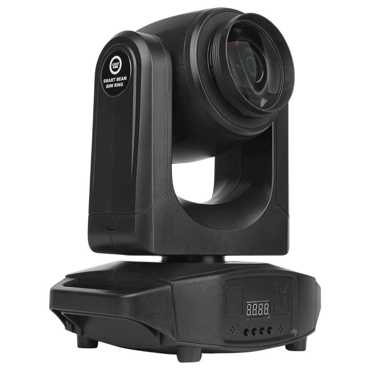 LIGHT4ME SMART BEAM 80W RING głowica ruchoma LED oświetlenie sceniczne efekt ring 12x0,3W RGB SMD5050 LED pilot bezprzewodowy