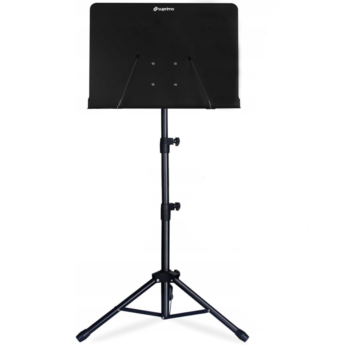 SUPRIMO D3 statyw stojak pulpit do nut regulowany składany czarny 82-146 cm do 10 kg