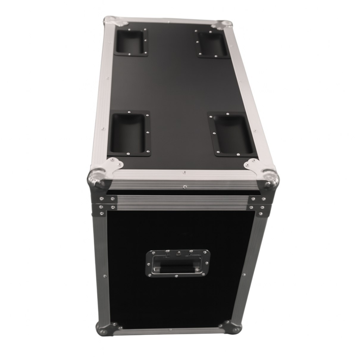 LIGHT4ME VENOM 450 CASE 2IN1 skrzynia transportowa na 2 głowice ruchome akcesoria 4 kółka mechanizm blokady