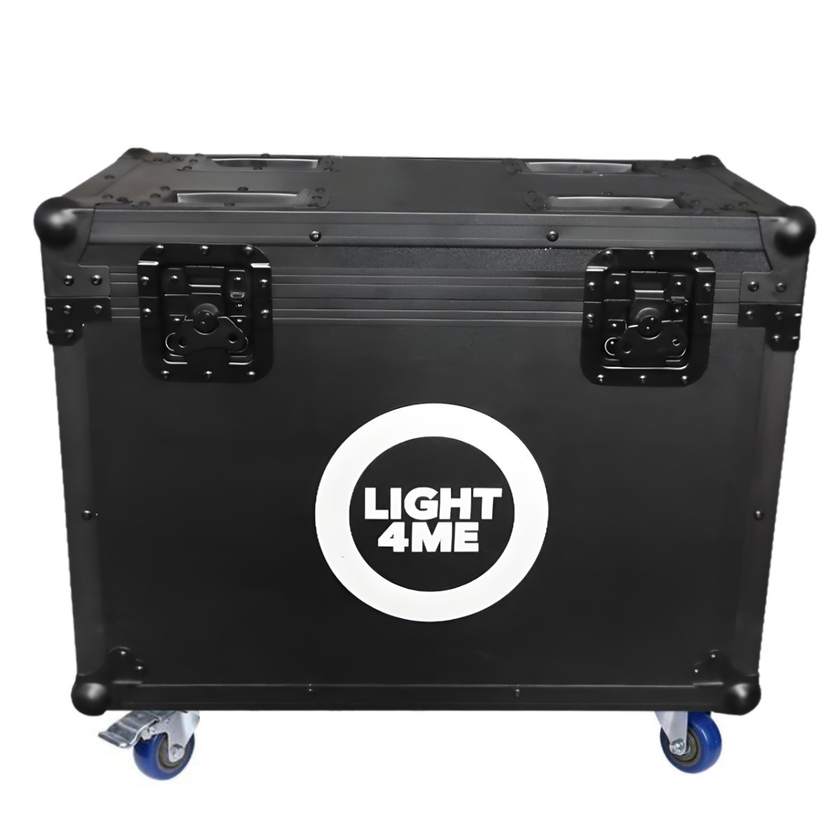 LIGHT4ME ZOOM WASH 19x15W CASE 2IN1 skrzynia transportowa na 2 głowice ruchome akcesoria 4 kółka mechanizm blokady