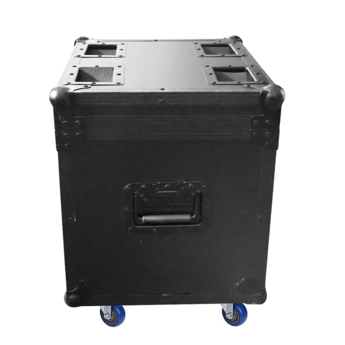 LIGHT4ME SKY SPOT 150W CASE 2IN1 skrzynia transportowa na 2 głowice ruchome akcesoria 4 kółka mechanizm blokady