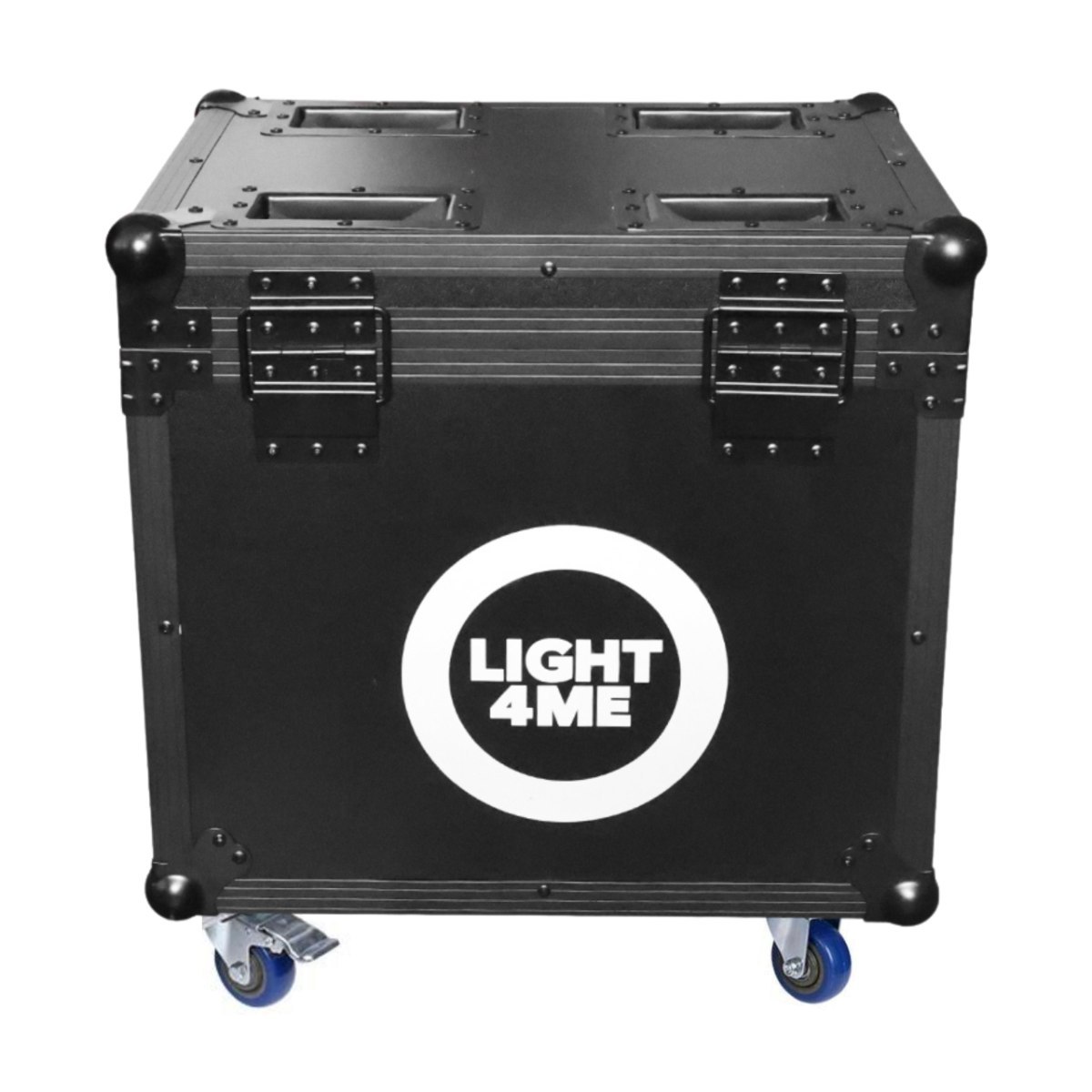 LIGHT4ME SKY SPOT 150W CASE 2IN1 skrzynia transportowa na 2 głowice ruchome akcesoria 4 kółka mechanizm blokady