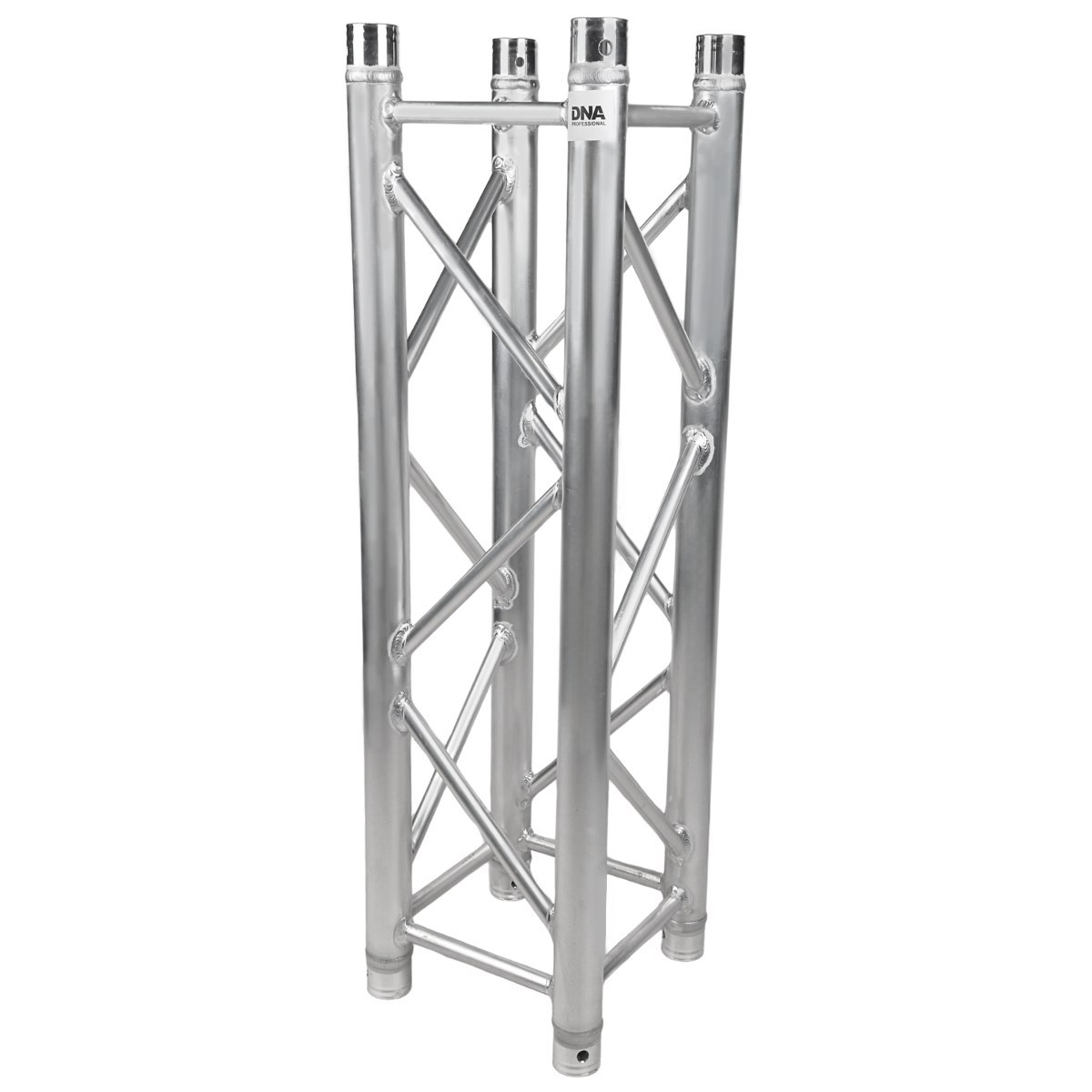 DNA T4 100 kratownica sceniczna trawers na oświetlenie aluminiowa kwadratowa srebrna 50x2 mm 1 m