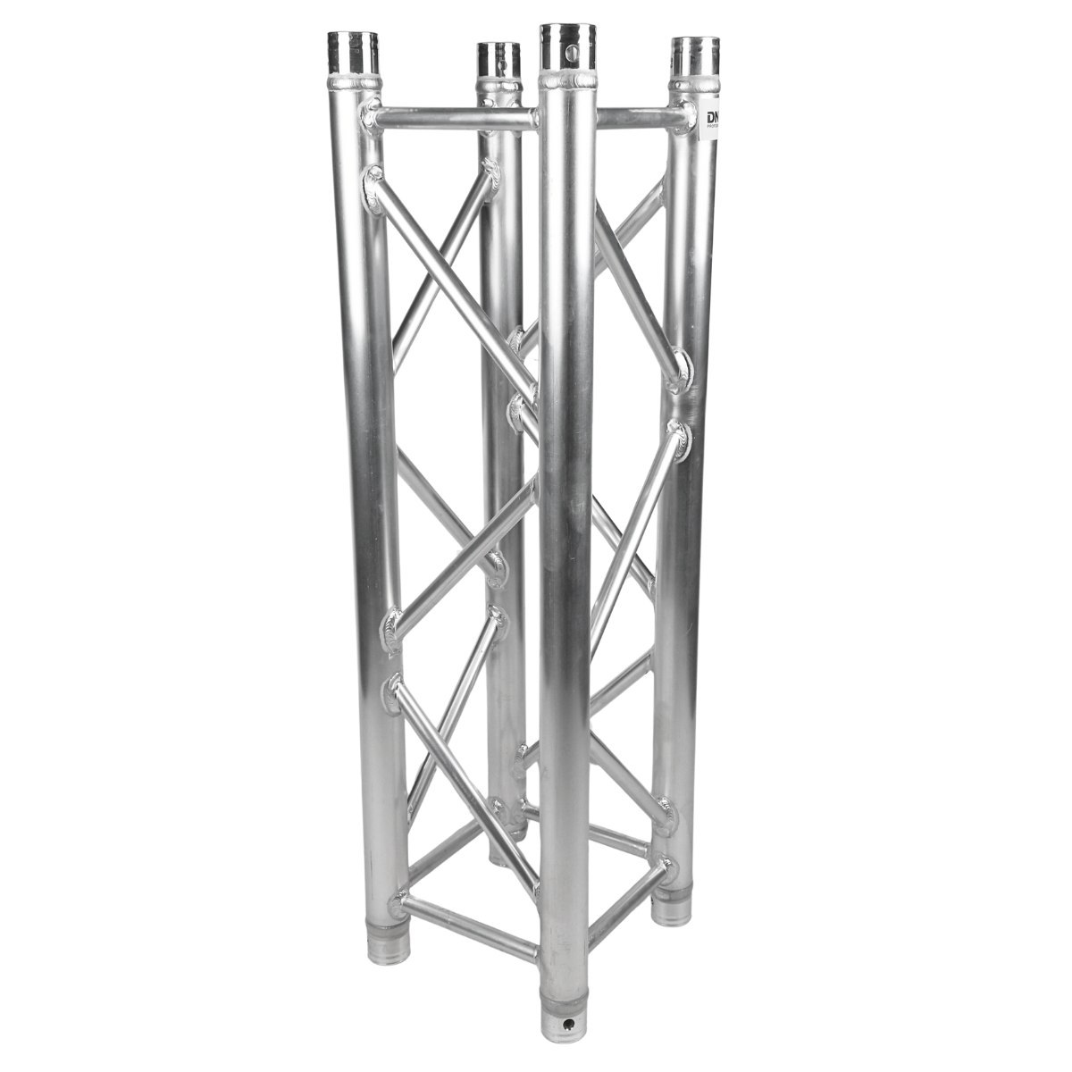 DNA T4 150 kratownica sceniczna trawers na oświetlenie aluminiowa kwadratowa srebrna 50x2 mm 1,5 m