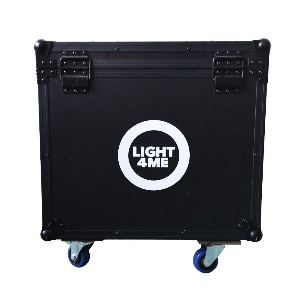 LIGHT4ME SKY FX 19x40W CASE 2IN1 skrzynia transportowa na 2 głowice ruchome akcesoria 4 kółka mechanizm blokady