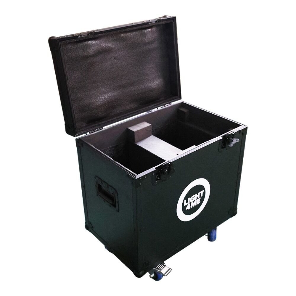 LIGHT4ME SKY FX 19x40W CASE 2IN1 skrzynia transportowa na 2 głowice ruchome akcesoria 4 kółka mechanizm blokady
