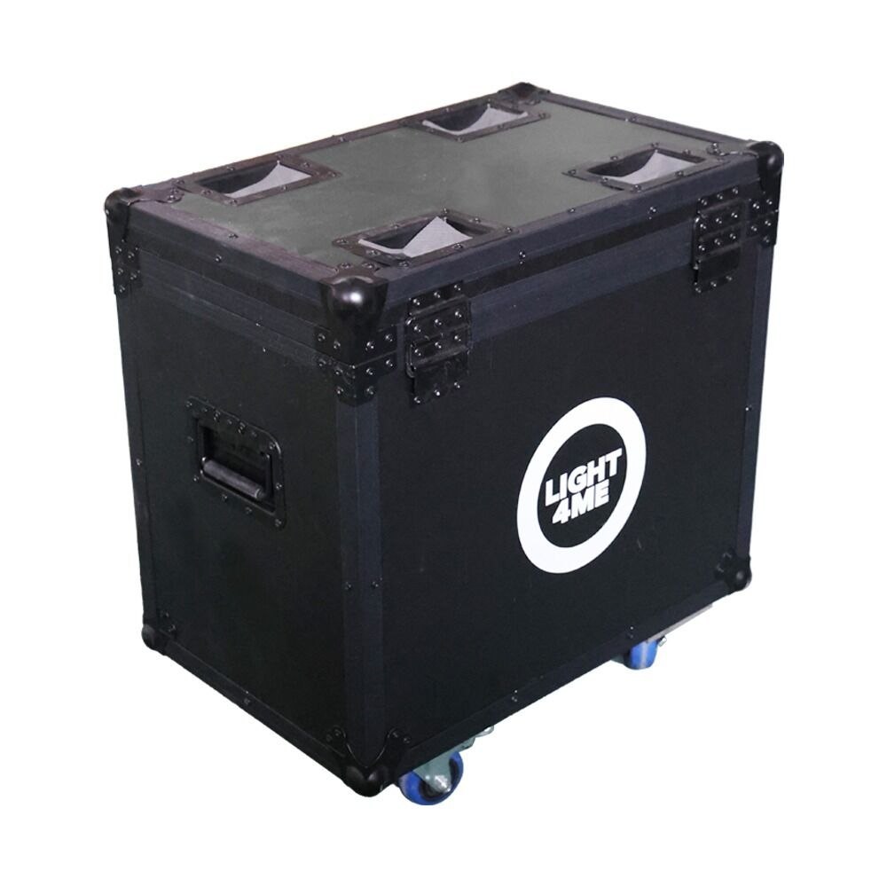 LIGHT4ME SKY FX 19x40W CASE 2IN1 skrzynia transportowa na 2 głowice ruchome akcesoria 4 kółka mechanizm blokady