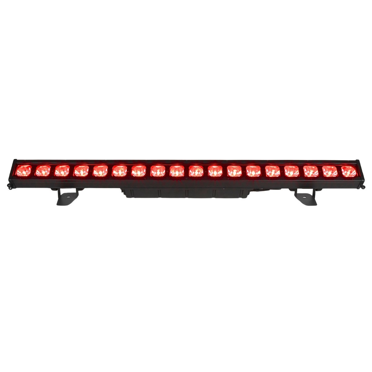 EVOLIGHTS GLACIER BAR 18 RGBA listwa oświetleniowa IP65 DMX łącznik 2x uchwyt montażowy 18x10W LED