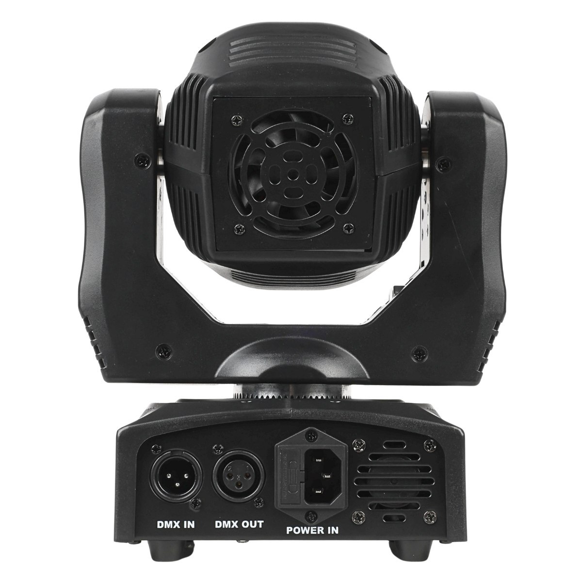 LIGHT4ME WIZARD v2 głowica ruchoma FX oświetlenie sceniczne DMX 6x10W RGBW LED uchwyt montażowy omega