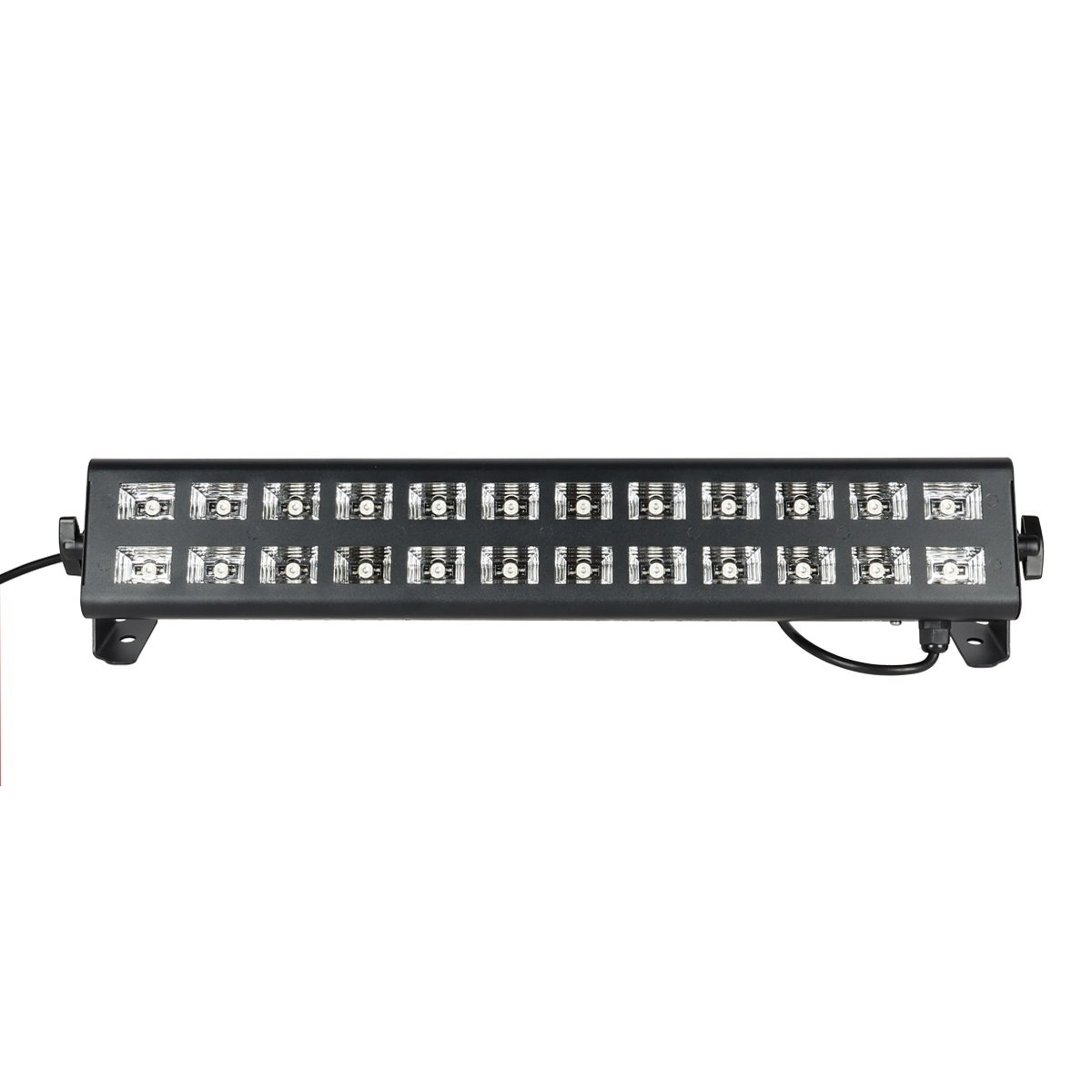 LIGHT4ME UV BAR 2X12 efekt oświetleniowy listwa sceniczna 24x3W LED 2x uchwyt montażowy