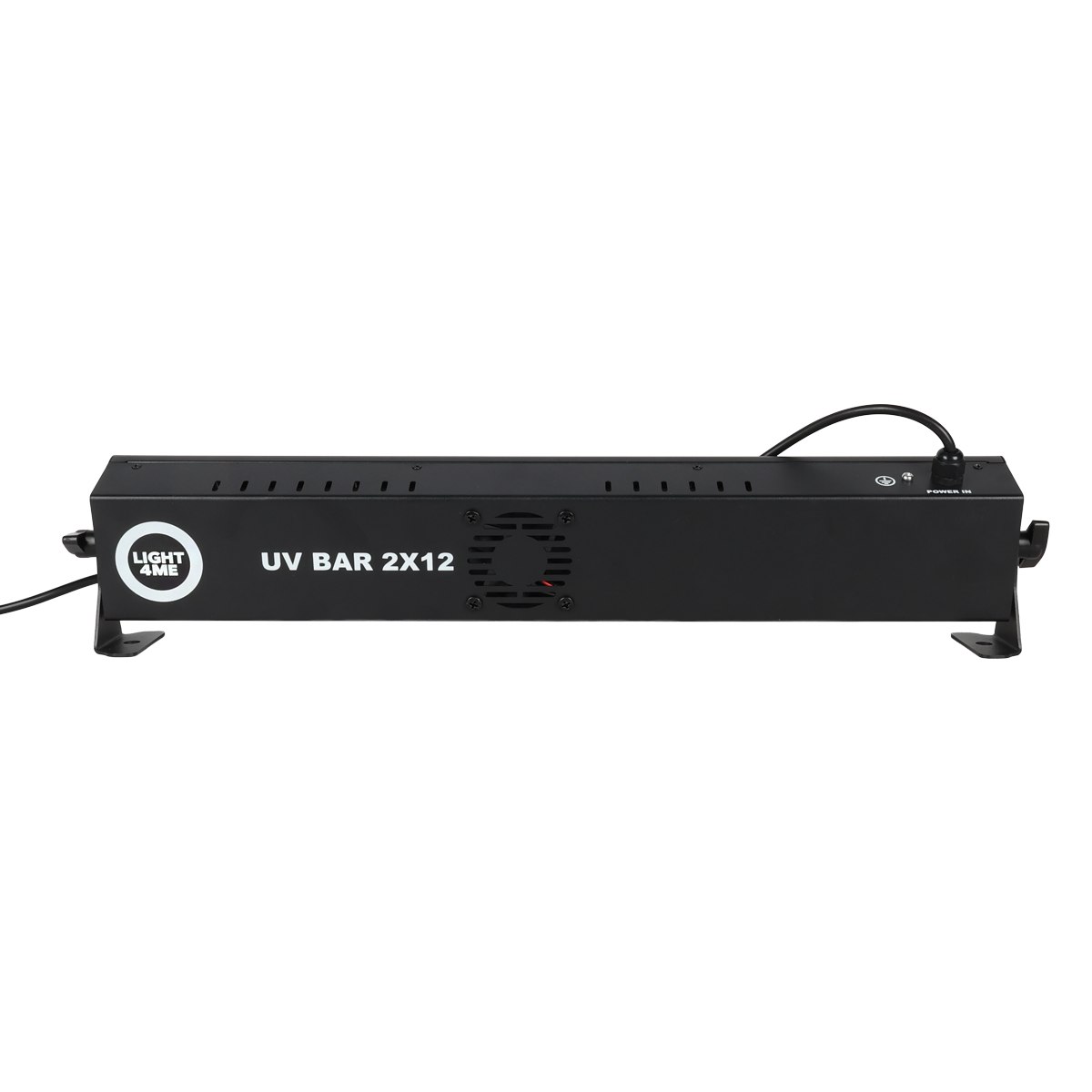 LIGHT4ME UV BAR 2X12 efekt oświetleniowy listwa sceniczna 24x3W LED 2x uchwyt montażowy