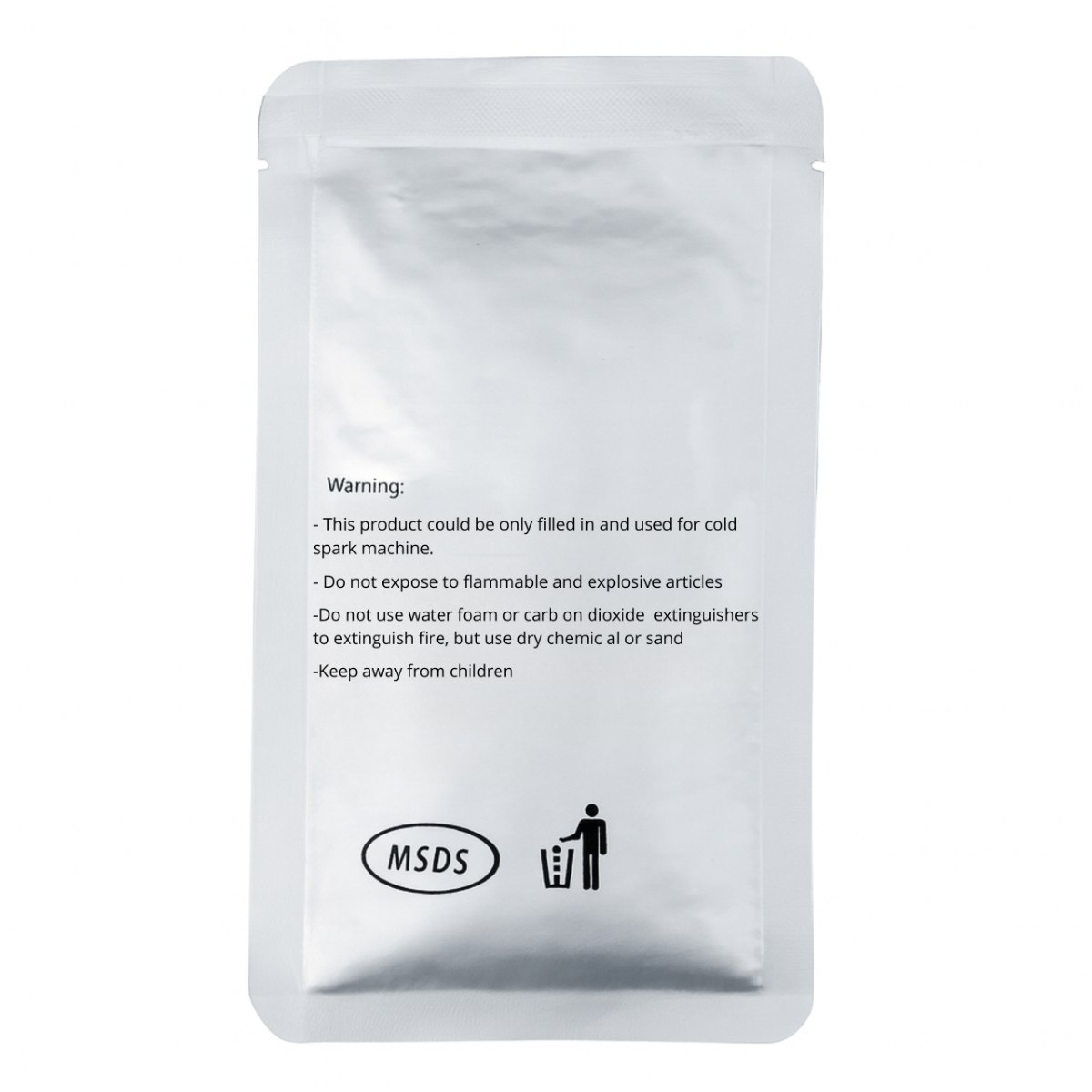 LIGHT4ME SPARKIE POWDER granulat pirotechniczny do wytwornicy iskier na bazie tytanu 200 g emisja iskier do 3,5 m